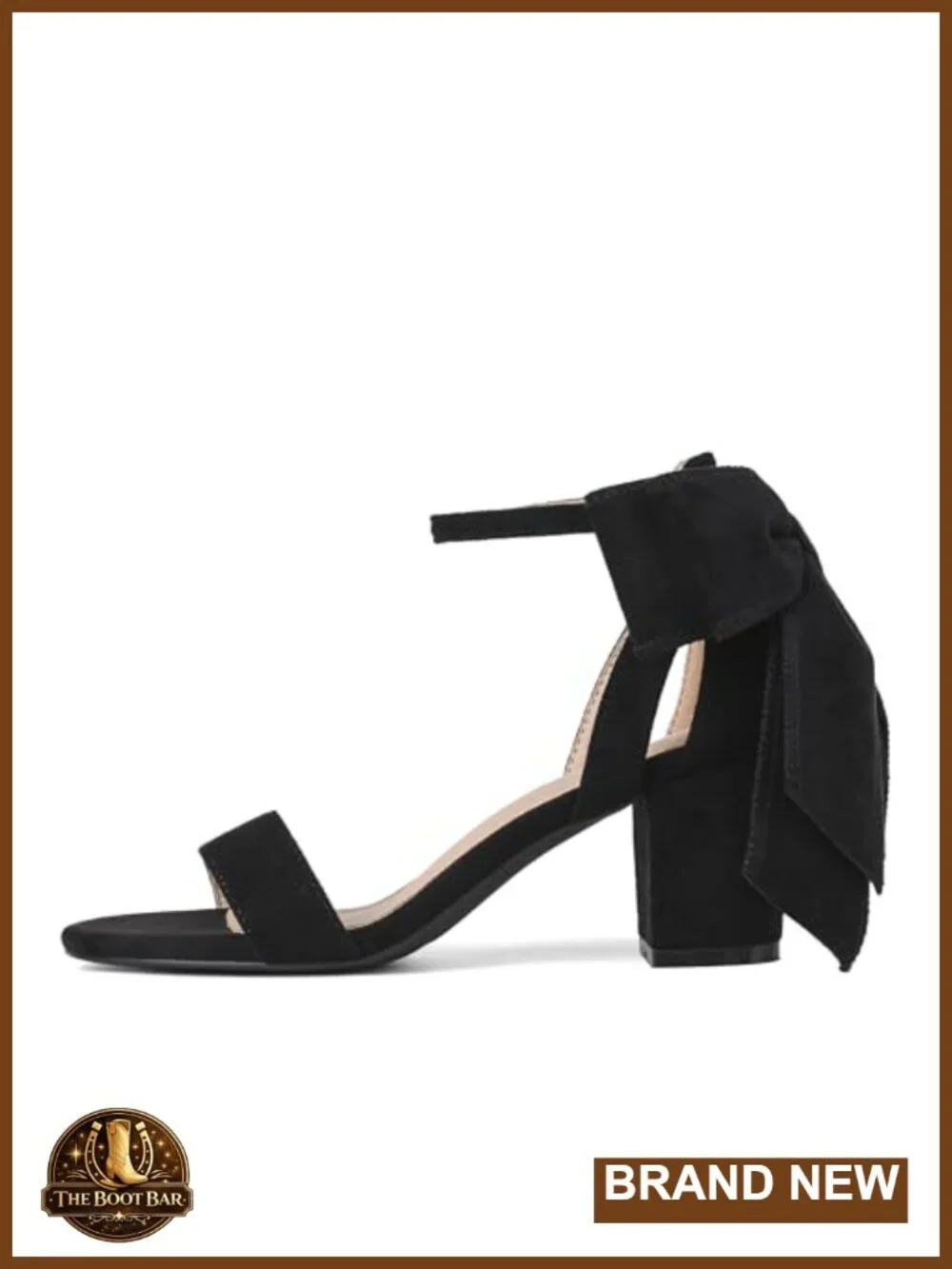 Women's Chunky Block Heel Sandals Round Open Toe Buckle Dress Wedding Shoes